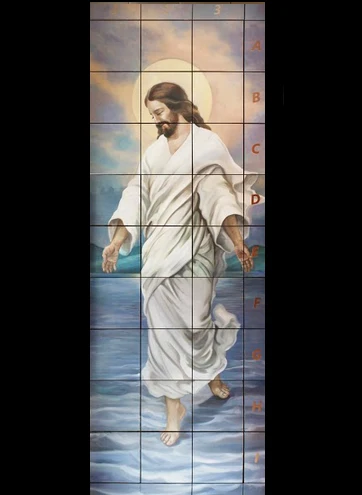 Jesús camina sobre las aguas