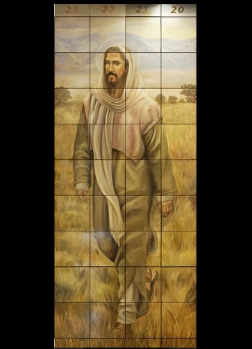Jesús en el campo
