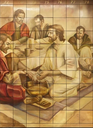 Lavatorio de los pies