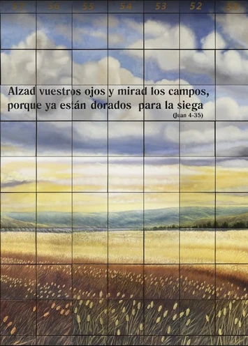 Los campos están dorados